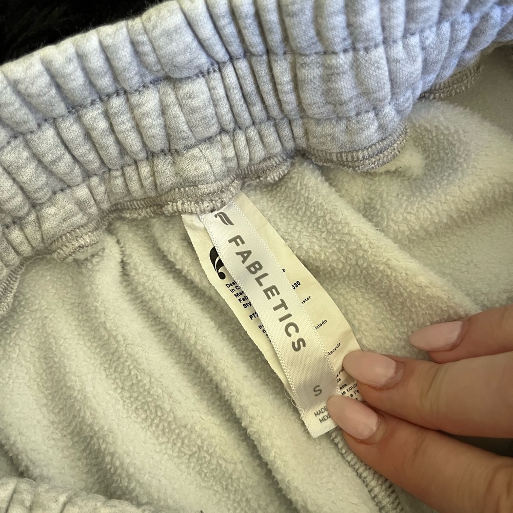 Fabletics Light Gray Joggers